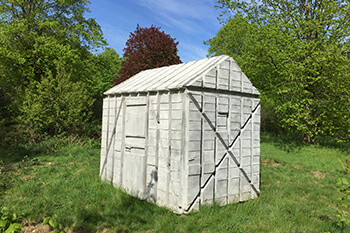 Houghton Hut by Rachel Whiteread